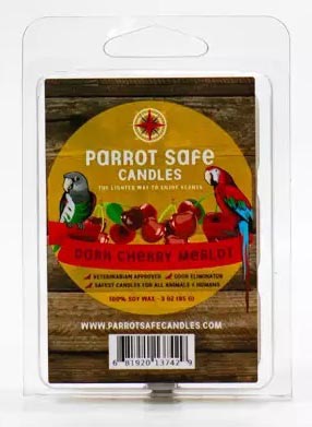 Black Cherry Merlot Parrot Safe Candle Melts