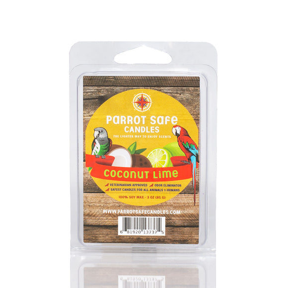 Coconut Lime Parrot Safe Candle Melts