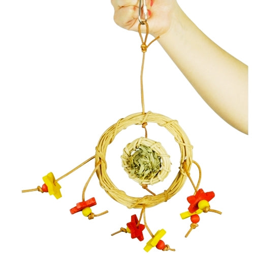 Munch n' Crunch Natural Wreath Nest Toy