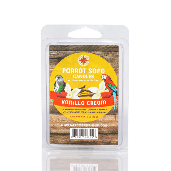 Vanilla Cream Parrot Safe Candle Melts