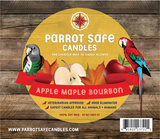 Apple Maple Bourbon Parrot Safe Candle