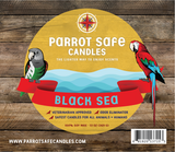 Black Sea Parrot Safe Candle