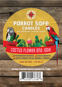 Cactus Flower & Jade Parrot Safe Candle Melts