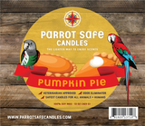 Pumpkin Pie Parrot Safe Candle