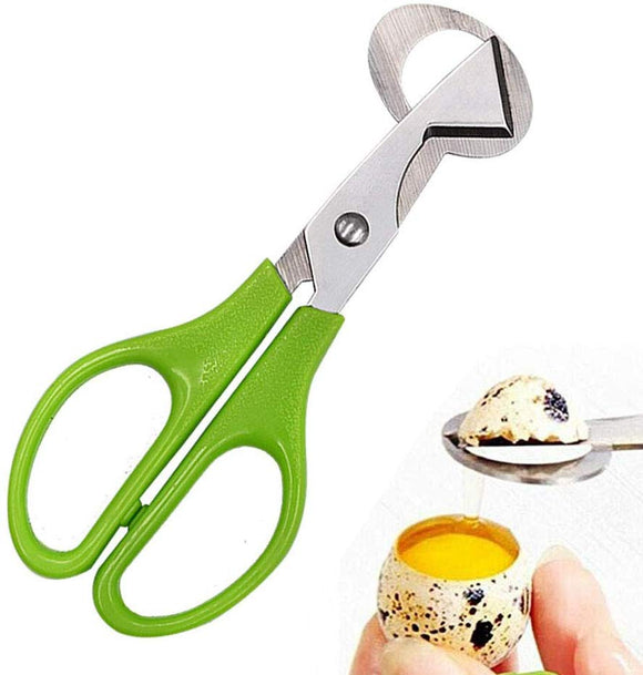 Mduoduo 2 Pcs Eggshell Cutter Quail Egg Scissors Stainless Steel Egg  Scissors 